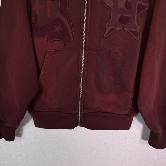 Cactus Jack New York Jacket Mens Small Fanatics Fest Travis Scott Texas Astros - Picture 5 of 11